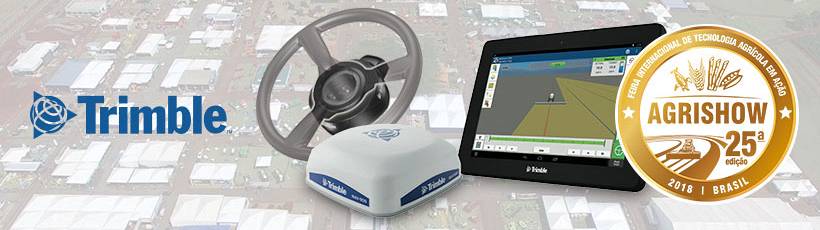 Especial Agrishow: Trimble apresenta conjunto de soluções de agricultura de precisão durante Agrishow 2018